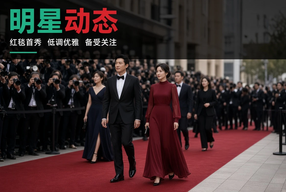 明星公开活动与作品动态